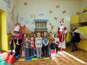 Mikuláš, čert a anděl ve školce